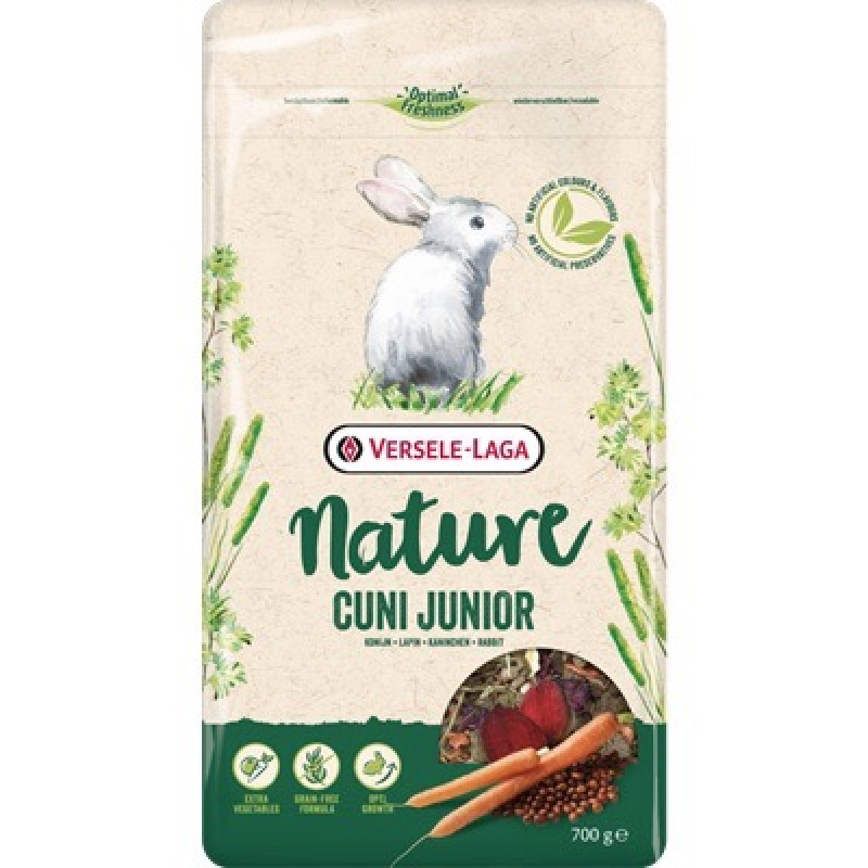 Versele-Laga Nature Cuni Junior корм для молодих кроликів, 700 гр