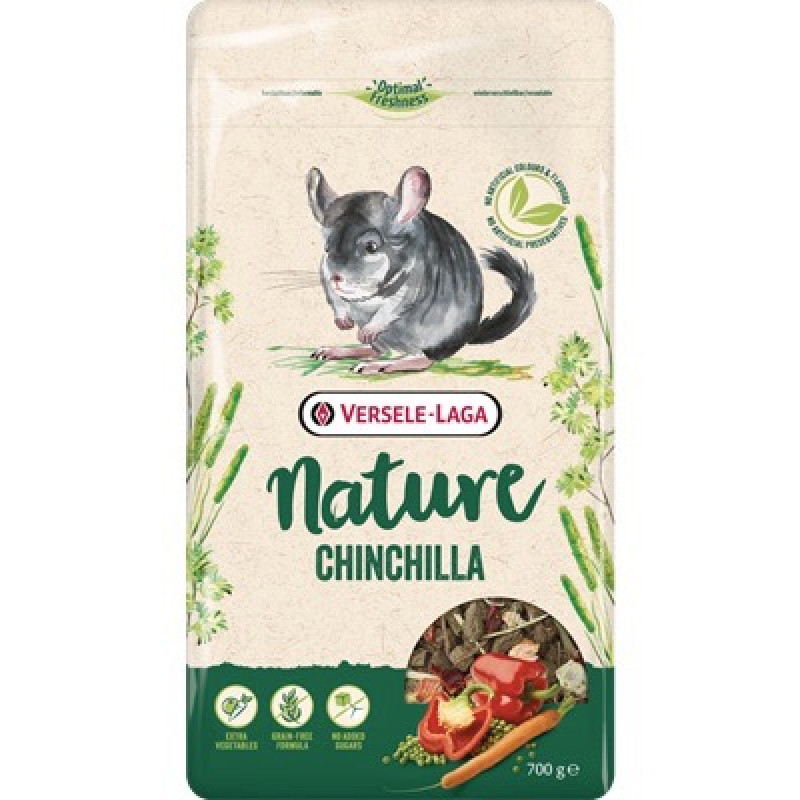 Versele-Laga Nature Chinchilla корм для шиншил та дегу, 700 гр