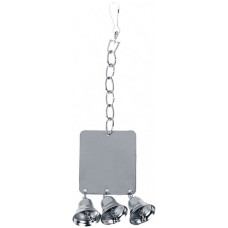 Flamingo Mirror + 3Bells игрушка для попугаев