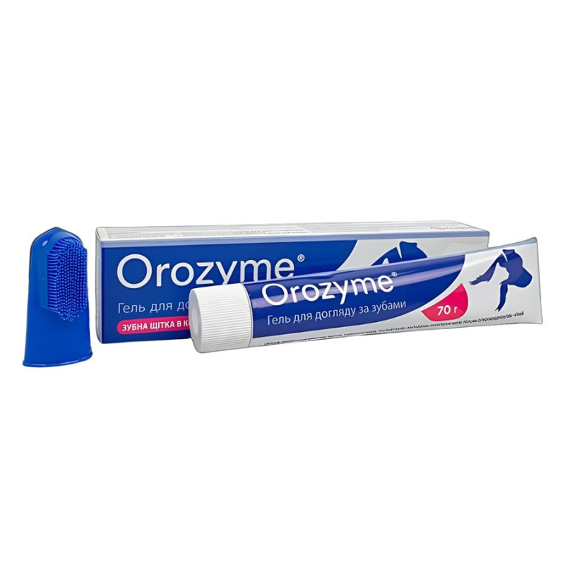 Orozyme гель для ухода за зубами собак и котов, 70 гр - фото 2