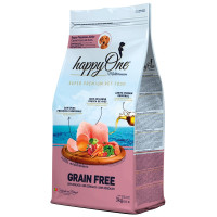 happyOne Mediterraneum Junior Small Breeds Fresh Meat сухий корм для цуценят малих порід зі свіжим м'ясом, 3 кг