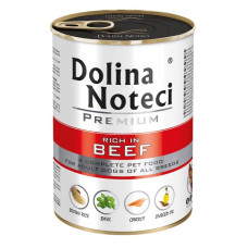 Dolina Noteci Premium Beef вологий корм із яловичиною для собак, 400 г