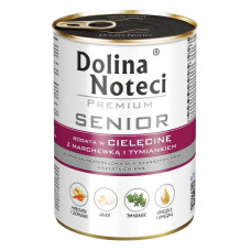 Dolina Noteci Premium Senior Veal вологий корм з телятиною для літніх собак, 400 г