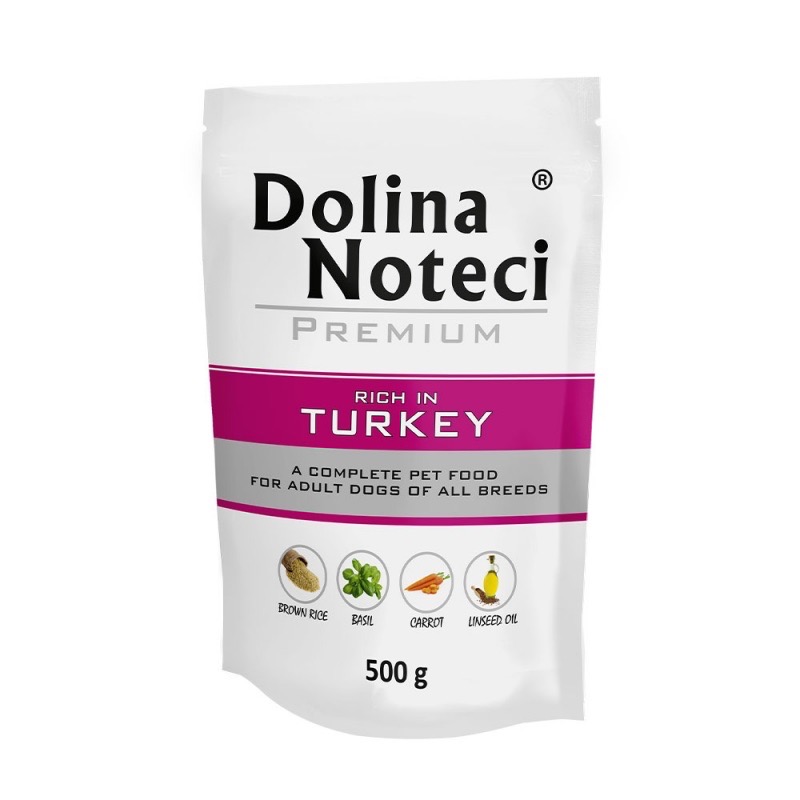 Dolina Noteci Premium Dog Turkey вологий корм для собак з індичкою, 500 гр