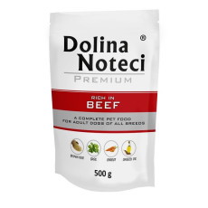 Dolina Noteci Premium Beef вологий корм із яловичиною для собак, 500 г