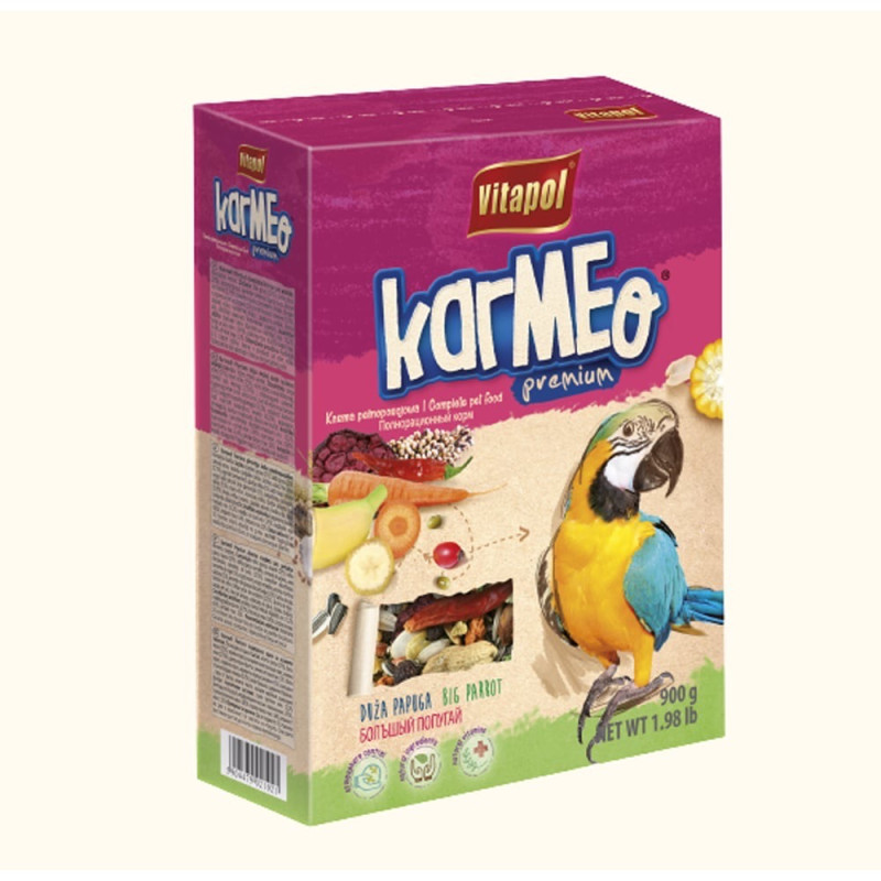 Vitapol Karmeo корм для великих папуг, 900 г