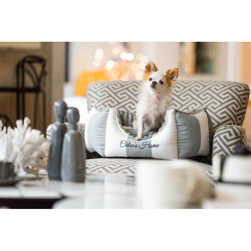 Chloe's Home Monte Carlo лежак для собак и котов, 49 х 21 см, серый - фото 2