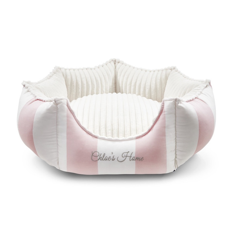Chloe's Home Monte Carlo лежак для собак и котов, 49 х 21 см, розовый