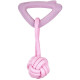 AnimAll GrizZzly Baby игрушка для собак, 16 см, розовый - фото 2