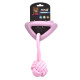 AnimAll GrizZzly Baby игрушка для собак, 16 см, розовый - фото 1