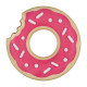 AnimAll GrizZzly Donut іграшка для собак, 11 см - фото 1