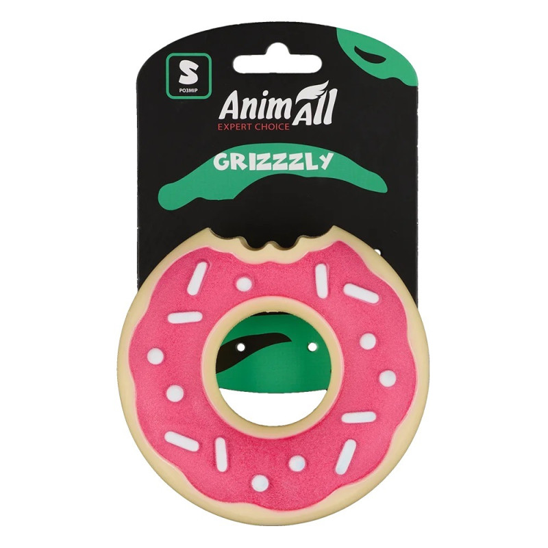 AnimAll GrizZzly Donut іграшка для собак, 11 см - фото 3