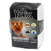 Kotix Carbon Pet Training Pads вугільні пелюшки для цуценят, 60 см х 60 см, 50 шт