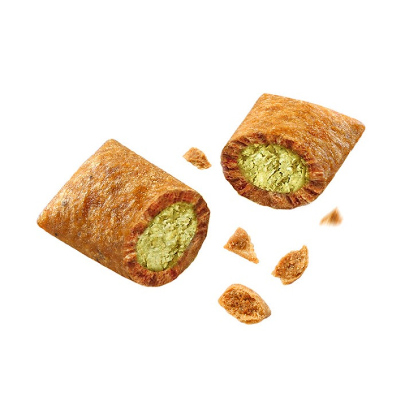 Wanpy Crunchy Pockets Chicken & Catnip лакомство для котов с кошачьей мятой, 70 г - фото 2