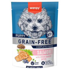 Wanpy Puppy GF Salmon сухой корм с лососем для щенят, 500 гр