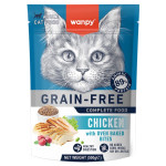 Wanpy Adult Cat GF Chicken сухой корм с курицей для котов, 500 гр