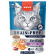 Wanpy Sterilized Cat GF Salmon & Tuna сухой корм для стерилизованных котов, 500 гр - фото 1