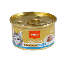 Wanpy Gourmet Gold Paste Tuna влажный корм для котов с тунцом, 85 гр