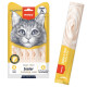 Wanpy Creamy Treats Senior Chicken & Liver жидкое лакомство для пожилых котов с курицей, 5 шт х 14 г - фото 1