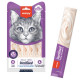 Wanpy Creamy Lickable Treats Sterilized Turkey & Cranberry жидкие лакомства для стерилизованных котов с индейкой, 14 г х 5 шт - фото 1