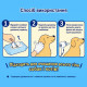 DoggyMan Cleaning Glove Wipes салфетка-рукавичка для ухода за шерстью собак и котов, 6 шт - фото 3