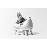Catlink Scooper Open-X смарт-туалет для котов, 58.5 х 53 х 59 см, белый