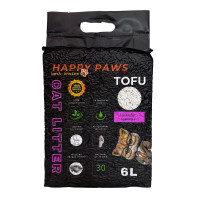 Happy Paws Lavender соєвий наповнювач для котячих туалетів, 6 л