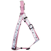 Coastal Lazer Brite світловідбивна шлейка для собак, 66-97 см, рожевий