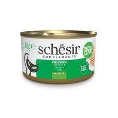 Schesir Chicken Fillets влажный корм для котов с куриным филе, 70 гр