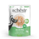 Schesir Cat Chicken With Seabass вологий корм для котів з куркою та окунем, 70 гр