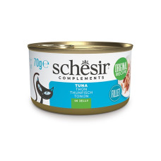 Schesir Tuna влажный корм для котов с тунцом, 85 гр
