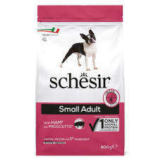 Schesir Dog Small Adult Ham сухий корм із шинкою для собак малих порід, 800 гр