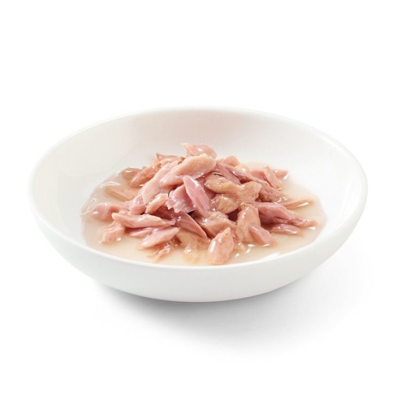 Schesir Tuna вологий корм для котів з тунцем у бульйоні, 85 гр - фото 2