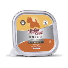 Morando Migliorcane Unico Taccino влажный корм для собак с индейкой, 150 гр