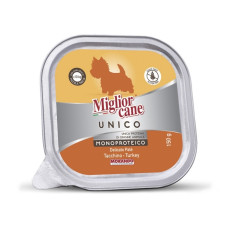 Morando Migliorcane Unico Taccino влажный корм для собак с индейкой, 150 гр