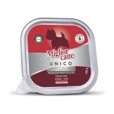 Morando Migliorcane Unico Vitello влажный корм для собак с телятиной, 150 гр