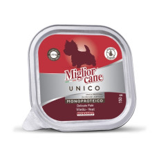 Morando Migliorcane Unico Vitello влажный корм для собак с телятиной, 150 гр