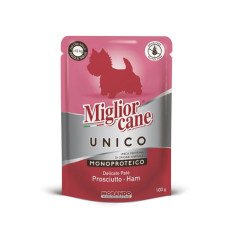 Morando Migliorcane Unico Prosciutto вологий корм для собак з прошутто, 100 гр