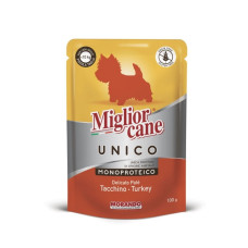 Morando Migliorcane Unico Taccino влажный корм для собак с индейкой, 100 гр