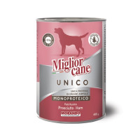 Morando Migliorcane Unico Rustic Prosciutto вологий корм для собак із прошутто, 400 гр