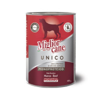 Morando Migliorcane Unico Rustic Manzo вологий корм для собак з яловичиною, 400 гр