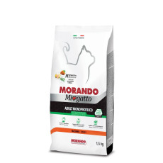 Morando Miogatto Adult Sensitive Turkey сухий корм з індичкою для котів з чутливим травленням, 1.5 кг