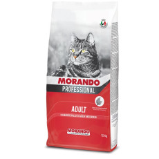 Morando Professional Cat Adult Beef and Chicken сухой корм для котов с говядиной и курицей, 15 кг