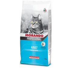 Morando Professional Cat Adult Fish сухой корм с рыбой для котов, 15 кг