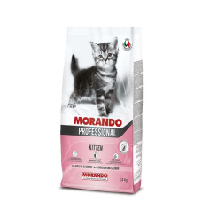 Morando Professional Kitten Chicken and Salmon сухой корм для котят с курицей и лососем, 1.5 кг