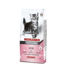 Morando Professional Kitten Chicken and Salmon сухий корм для кошенят з куркою та лососем, 1.5 кг