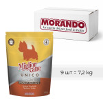 Morando Unico Mini Turkey сухой корм с индейкой для собак малых пород, 9 шт х 800 гр