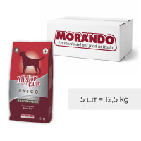 Morando Unico Dog Manzo сухий корм із яловичиною для собак, 5 шт х 2.5 кг