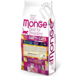 Monge BWild LG Cat Lepre сухой корм с зайчатиной для котов, 10 кг