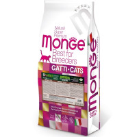Monge BWild GF Cat Bufalo сухой корм с мясом буйвола для котов крупных пород, 10 кг